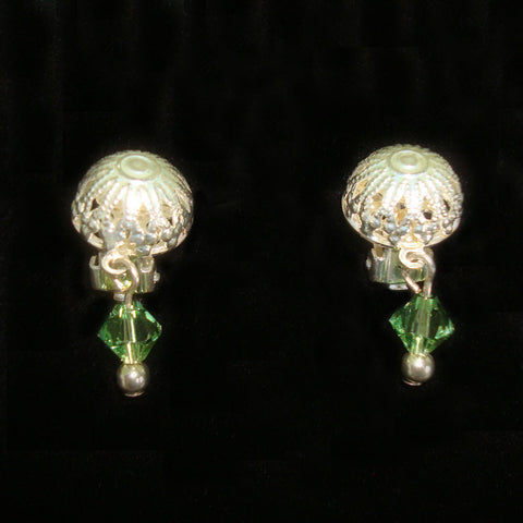 CLIPS Swarovski Green